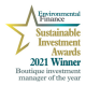 Environmental Finance | Boutique Investment Manager of the Year 2021 logo