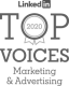 LinkedIn Top Voices: Marketing & Advertising logo