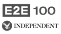 The E2E Dynamic 100 track 2024 logo