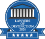 Lawyers of Distinction 2024 logo